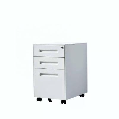 China Adjustable Desk 3 Drawer Lock Filing Cabinets Movable Pedestal (Other) Under Desk for sale