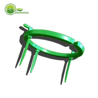 China Indoor Garden Water System ABS Plastic 5 Inch Irrigation Drip Ring for sale