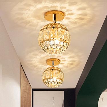 China LED Ceiling Light Bedroom Lamp Room Aisle Hallway Balcony Outdoor Mounted Nordic Modern Minimalist Lamp for sale