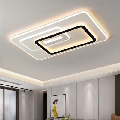 China Smart Lamp Outdoor Mounted Remote Control Fixtures Designs Room Lights Modern Home Mounted Led Ceiling Light For Home for sale