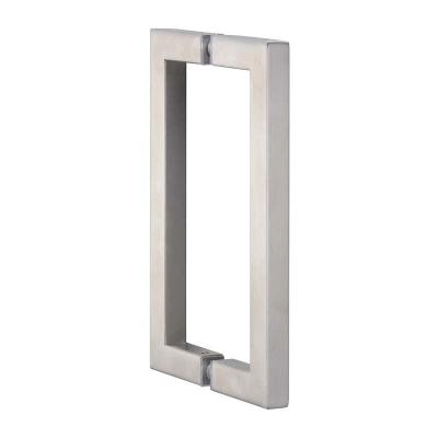 China Modern Factory Wholesale Fixed Glass Door Pull Handle Stainless Steel Shower Glass Door Pull Handle for sale