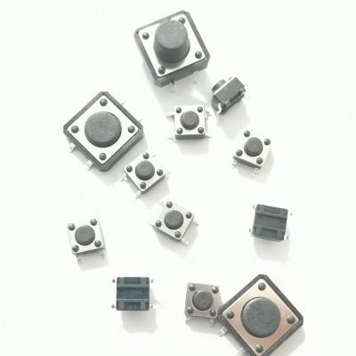 China 4.5*4.5mm 6*6mm 12*12mm 4pin Smd Dip Switch Tactile Tact Switch In Stock TS-4545 for sale