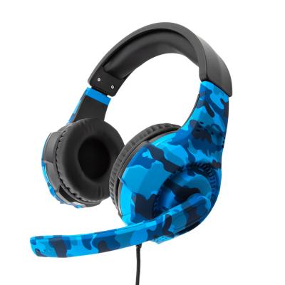 China Headphone Camouflage Over Ear Gaming Headphones Headset Mic Noise Canceling Stereo Bass Surround Sound for PS4 Xbox One PC for sale