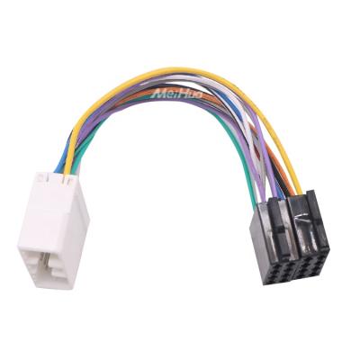 China Meihua Car High End Cable Harness For Subaru Auto Radio CD DVD Wiring Connector Adapter for sale