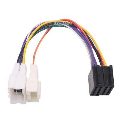 China Meihua Car High End Cable Harness For Renault Auto Radio CD DVD Wiring Harness Connector Adapter for sale