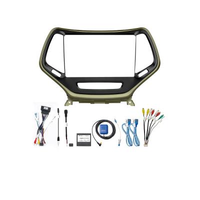 China For Meihua Car Stereo Radio Screen Wiring Harness For Jeep Grand Cherokee 2014-2018 With Plastic View And Canbus for sale