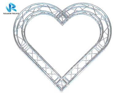 China Lighting truss popular wedding decoration aluminum truss with roof DJ spigot truss event stage stage for sale