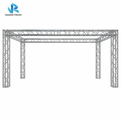 China Lighting aluminum structure event truss truss frame pin spigot exhibition truss for sale