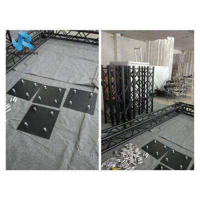 China aluminum baseplate for truss in truss sgaier company aluminum baseplate for pin step truss in truss sgaier company for sale