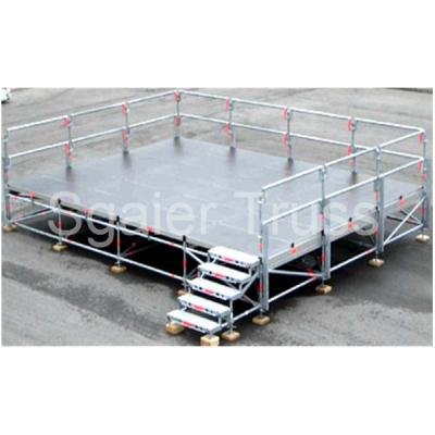 China Portable Heavy Duty Stage Platform Portable Heavy Duty Stage Platform , Iron Layer Stage for sale