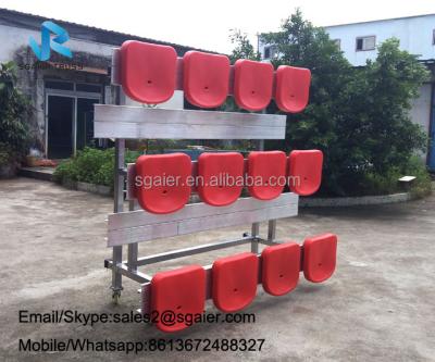 China stadium outdoor bunker aluminum bleachers/outdoor stadium bunkers/retractable assisting bunkers on sale for sale