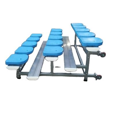 China Competitive Price Indoor Outdoor Mobile Portable Grandstand Seating Bleacher With Wheel for sale