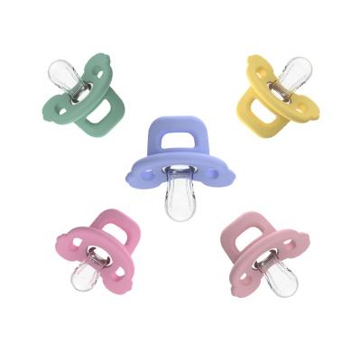 China Wholesale BPA Free Teething Infant Toy 3-24 Months Newborn And Toddlers Teether Baby Silicone Pacifier for sale