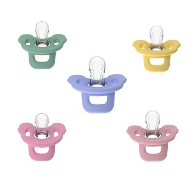 China Customized Pacifiers Food Grade Silicone Disinfection Liquid Eco-friendly Vapor Free Silicone Dummy Baby Pacifier China Manufacturer for sale