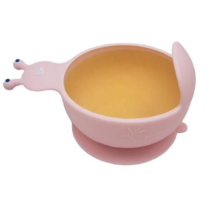 China Wholesale Powerful Clean Easy Non-Toxic Baby Free Portable Food Grade BPA Silicone Suct Factory Safety Silicone Bowl for sale