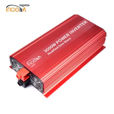 China Home appliance off grid 3000w 12v/24v/48v/60v/72v to 110v 220v solar power inverter for home, outdoor for sale