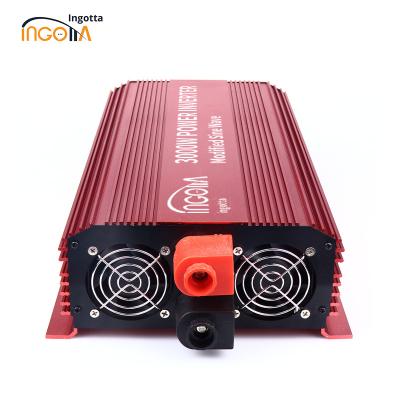 China Home appliance off grid 3000w 24v to 110v 220v modified sine wave power inverter for sale