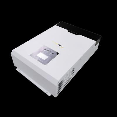 China 24v/48v high frequency to 220v 3kw 60A mppt power inverter can work without battery 448x295x105mm for sale