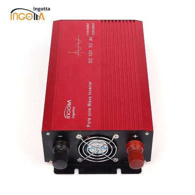 China Home Appliance Off Grid 12v To 110v 220v 1000w High Frequency Pure Sine Wave Power Inverter With Led Display For Respirator, Home, Outdoor for sale