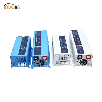 China Home Appliance Off Grid Pure Sine Wave Rack Mount Rechargeable Battery Inverter 5000w 48vdc 220vac for sale