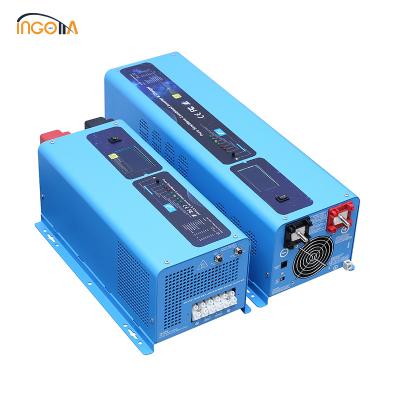 China Home Appliance Single Phase Pure Sine Wave DC To AC Solar Inverter 6kw 8kw 10kw With Limiter for sale