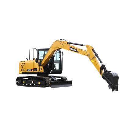 China 95%NEW high quality second hand pro sany crawler 7.5on hydraulic excavator medium excavator 75C sy75C in stock used digger 0.12~0.32MÂ ³ for sale