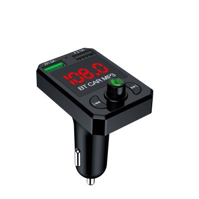 China Fast Charging Fm Transmitter Car Mount Wireless Mp3 Player Dual Usb Ports Fast Charging Car Mp3 Player Kit Player for sale