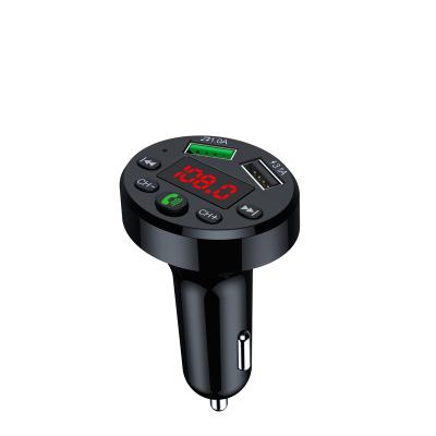 China Multifunctional Car Audio Wireless Detachable Mp3 Player USB Car Charger Music Car Charger Fast Charging Player for sale