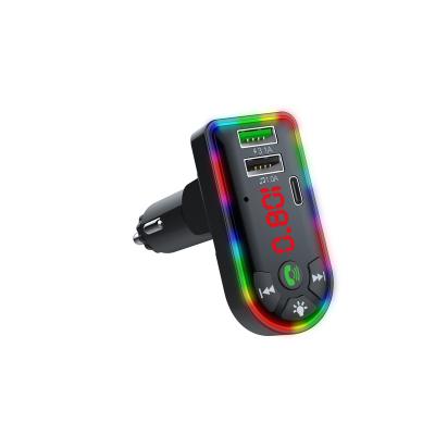 China CAR Dual USB CHARGER Hands Free FM Transmitter Receiver Car Radio Transmitter 5V 2 1A Wireless Car Mp3 Player for sale