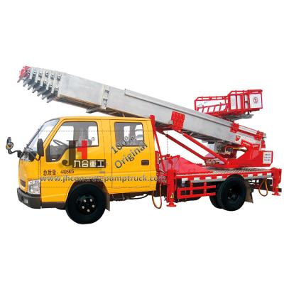 China Construction worksÂ   JIUHE Brand 32M Ladder Lift Truck with Max Load Capacity 400KG for Sale for sale