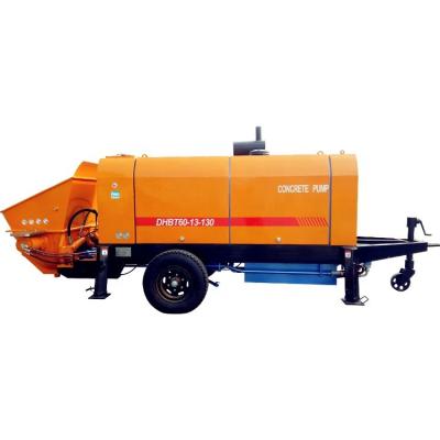 China Factory Trailer Concrete Pump DHBT60/80 Concrete Pump Machine For Sale for sale