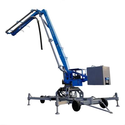 China Building Constructions Factory Supply Hot Sales Savings 20% Cost 15M/17M Wheeled Mobile Hydraulic Spider Concrete Placing Boom For Distributor for sale