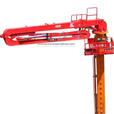 China Construction worksÂ   Hot sale! Factory price! 28m 32m 33m 36m Self Climbing Floor Mounting Concrete Placing Boom for sale