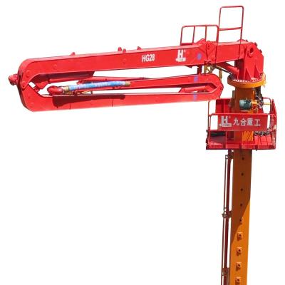 China High Wear Resistance Concrete Dispenser Tower Boom Tube Concrete Pump Placing Reliable Boom Highly Efficient for sale