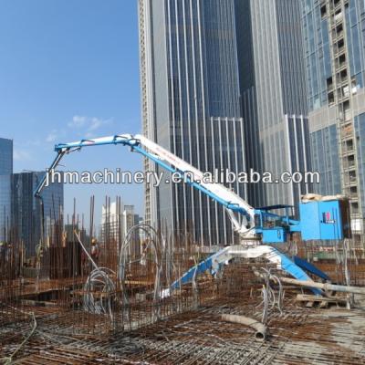 China Hot Sale - 13m 15m 17m 18m Mobile Hydraulic Spider Concrete Placing Boom / Concrete Dispenser HGY13m 15m 17m 18m for sale