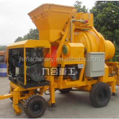 China Concrete Mixer Diesel/Electric Motor Mixing And Pumping Pump For Sale for sale