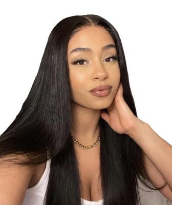 China Brazilian Raw Front Lace Wig Human Hair Extension Swiss Straight Hair Lace Hairpiece for sale