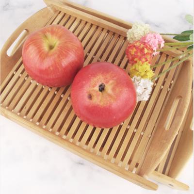 China Home.Restaurant.Bar.Hotel.Wedding Hot Sale High Quality Eco-friendly Square Log Food Serving Tray Board with Carving Bottom for Home Kitchen Hotel Box for sale