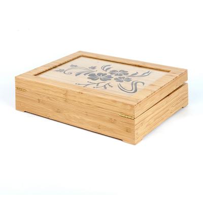 China Gift & Top Quality Widely Used Craft Wholesale Low Price Rubber Bamboo Wooden Box for sale