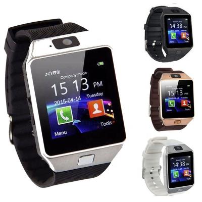 China APP Control 2022 Best Selling Pedometer DZ09 Bracelet With Reloj Online Sports Play Music Smart Watch Support SIM Card for sale