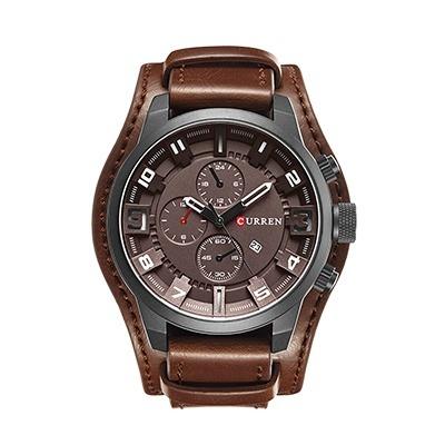 China Relogio masculino CURREN 8225 automatic men's watch military men's luxury quartz top brand sports wristwatch date 8225 leather clock for sale