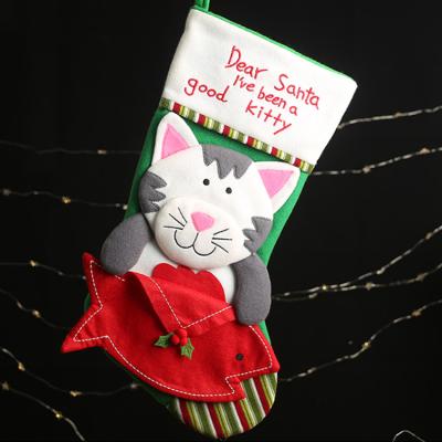 China Christmas Scene Layout Christmas Decorations Christmas Gifts Santa Claus Socks New Year Candy Gift Bags for Kids for sale