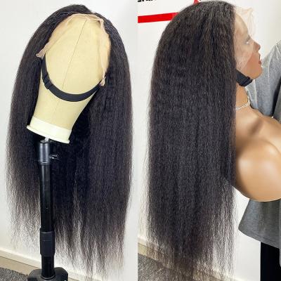 China Cheap Remy Hair Wig Cuticle Aligned Hair Natural Body Wave 10A 13x6 Lace Frontal Wigs Transparent Hair Wig Sellers for sale