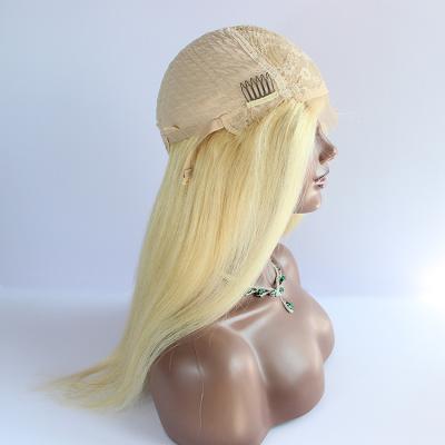 China Deep Wave Blonde Lace Front Human Hair Wigs 13x4 Body Wave 613 Lace Front Wig Human Hair 613 Headband Wig Hair for sale