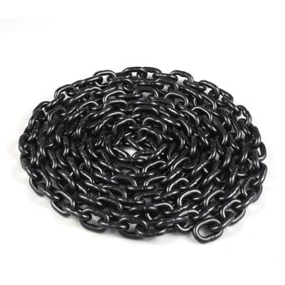 Cina High Quality Black Guaranteed Quality Material Q235 Galvanized Chain for Load and Binding in vendita