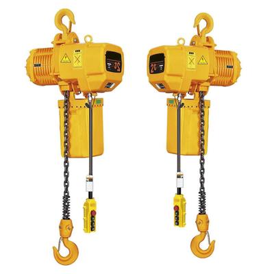 China 1ton Electric Winch Electric Chain Hoist   With 220v 1.1M/MIN-7.1M/MIN 0.5Ton To 32 Ton Te koop