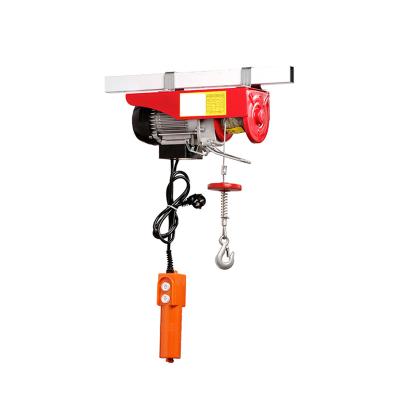 중국 Mini Electric Wire Rope Hoist Factory Direct Sales Capacity 100kgs-1200kgs 250 Kg 판매용