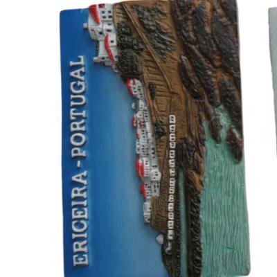 China Europe Ericeira Portugal Featured Attractions 3D Fridge Magnets Resin Craft Tourists Travel City Souvenir Handmade Collection Letter for sale