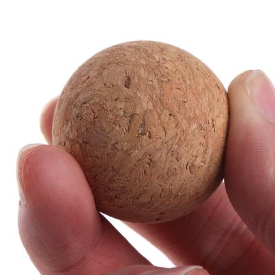 China Massage OEM Customize Physical Therapy Ball Wooden Massage Balls Cork Wood Ball for sale