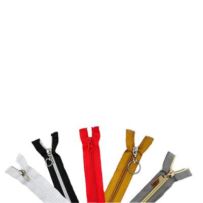 China Auto Lock Factory Direct Selling Various Sizes Pull Long Chain Nylon No.5 Zipper for sale